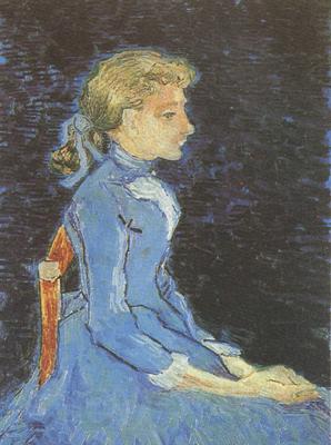 Vincent Van Gogh Portrait of Adeline Ravoux (nn04) France oil painting art